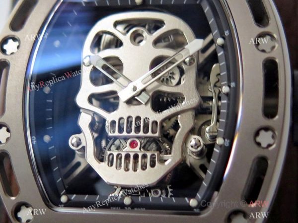 Swiss 1:1 Replica Richard Mille RM 052 Skeleton Watch Red Rubber Strap Swiss 1:1 Replica Richard Mille RM 052 Skeleton Watch Red Rubber Strap