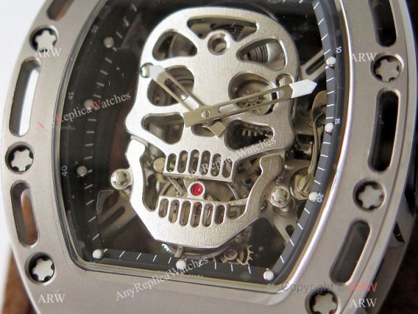 Swiss 1:1 Richard Mille RM052 Titanium Skeleton Replica Watch 43mm Swiss 1:1 Richard Mille RM052 Titanium Skeleton Replica Watch 43mm