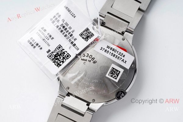 1-1 Best Edition AF Factory Ballon Bleu Cartier Copy Watch Stainless Steel 42mm 1-1 Best Edition AF Factory Ballon Bleu Cartier Copy Watch Stainless Steel 42mm