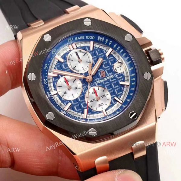 Fake Audemars Piguet For Sale 44mm Rose Gold Blue Dial Mens Watch Fake Audemars Piguet For Sale 44mm Rose Gold Blue Dial Mens Watch