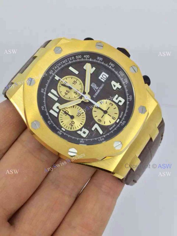 Fake Audemars Piguet Watch Black Face Yellow Gold Swiss Grade Mens Fake Audemars Piguet Watch Black Face Yellow Gold Swiss Grade Mens