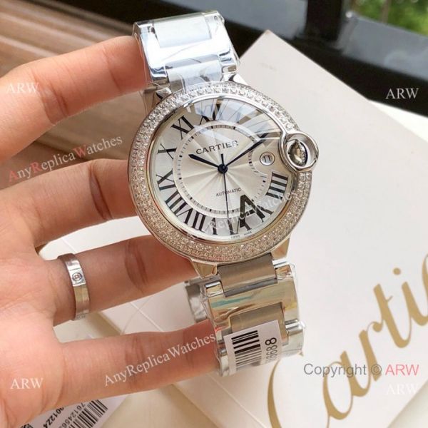 Copy Cartier Ballon Bleu 8215 Automatic Watch Stainless Steel 42mm Copy Cartier Ballon Bleu 8215 Automatic Watch Stainless Steel 42mm