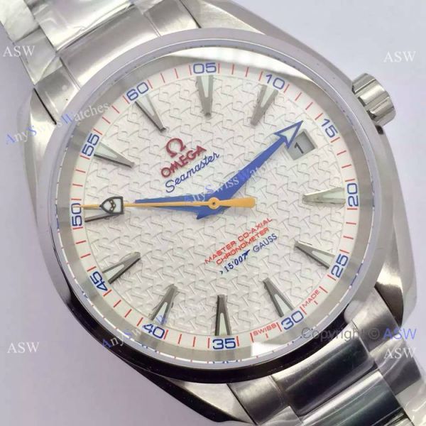 Swiss ETA 8800 Omega Seamaster Superluminova Stainless Steel Watch 41.5mm Swiss ETA 8800 Omega Seamaster Superluminova Stainless Steel Watch 41.5mm