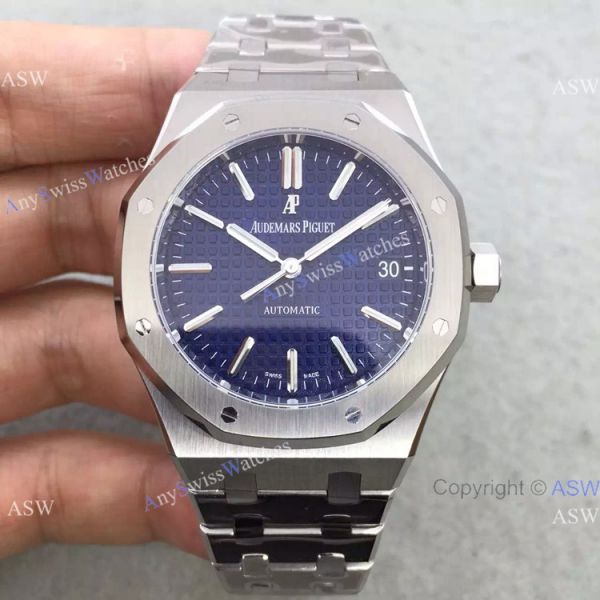 Swiss 3120 Replica Audemars Piguet Royal Oak SS Black Swiss 3120 Replica Audemars Piguet Royal Oak SS Black