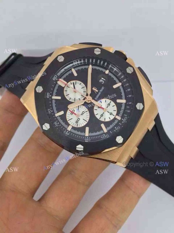 Swiss Audemars Piguet Royal Oak Offshore EARRICHELLO Replica Watch ROSE GOLD Swiss Audemars Piguet Royal Oak Offshore EARRICHELLO Replica Watch ROSE GOLD