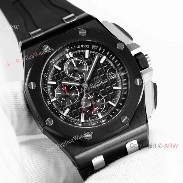 Royal Oak Offshore Audemars Piguet Knock off Watch Rubber Strap Black Dial Royal Oak Offshore Audemars Piguet Knock off Watch Rubber Strap Black Dial
