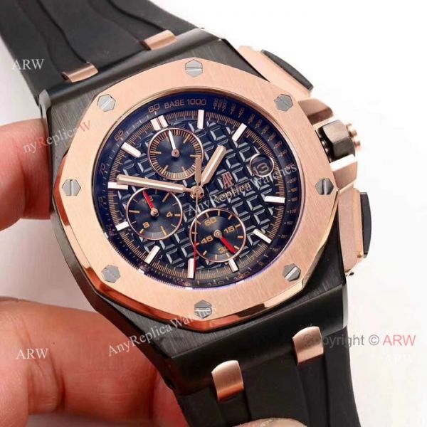 Replicas Audemars Piguet Royal Oak Offshore 44mm Watch Dark Blue Face Replicas Audemars Piguet Royal Oak Offshore 44mm Watch Dark Blue Face