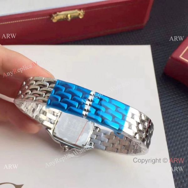 Fake Panthere De Cartier SS Diamond Watch Ladies 22mm Fake Panthere De Cartier SS Diamond Watch Ladies 22mm