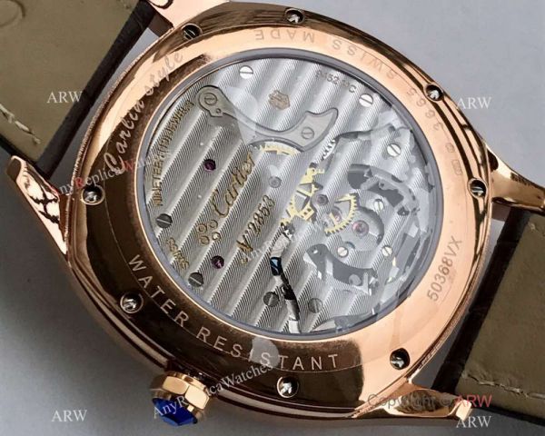 Swiss Grade One Cartier Drive De Rose Gold Watch Power Reserve Swiss Grade One Cartier Drive De Rose Gold Watch Power Reserve