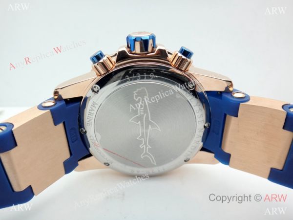 Replica Ulysse Nardin Diver Chronograph Hammerhead Shark Rose Gold Watch Replica Ulysse Nardin Diver Chronograph Hammerhead Shark Rose Gold Watch