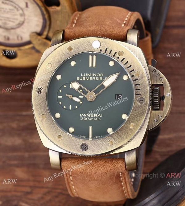 AAA Replica Panerai PAM382 Luminor Submersible Bronze Case Watch AAA Replica Panerai PAM382 Luminor Submersible Bronze Case Watch
