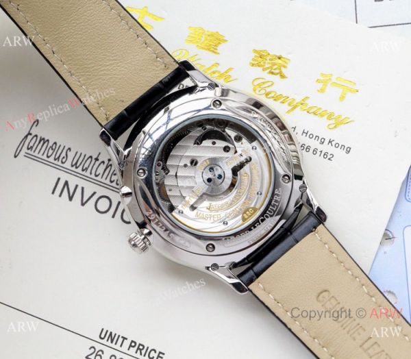 Copy Jaeger LeCoultre Master Ultra Thin Reserve de Marche Black Dial Watch Copy Jaeger LeCoultre Master Ultra Thin Reserve de Marche Black Dial Watch