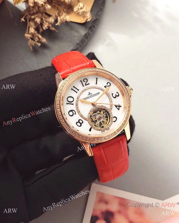 New Copy Jaeger-LeCoultre Tourbillon Lady watches Rose Gold Diamonds New Copy Jaeger-LeCoultre Tourbillon Lady watches Rose Gold Diamonds