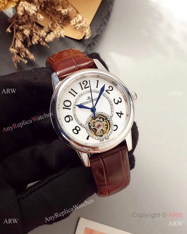 New Replica Jaeger-LeCoultre Tourbillon 33mm Watches SS White MOP Dial New Replica Jaeger-LeCoultre Tourbillon 33mm Watches SS White MOP Dial
