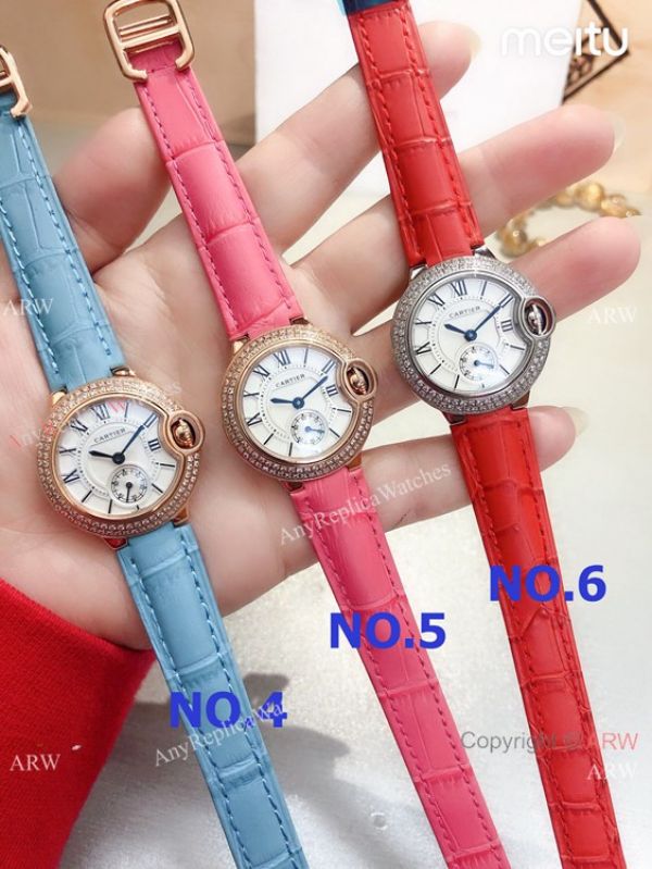 Clone Cartier Ballon Bleu de 28mm Watch Quartz Movement Clone Cartier Ballon Bleu de 28mm Watch Quartz Movement
