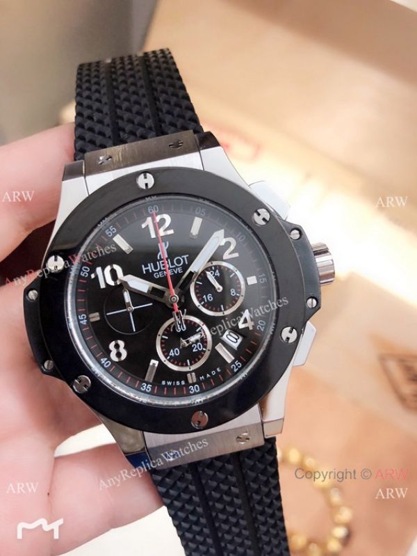 Best Replica Hublot Big Bang Tutti Frutti Chronograph Watch SS Black Bezel Best Replica Hublot Big Bang Tutti Frutti Chronograph Watch SS Black Bezel