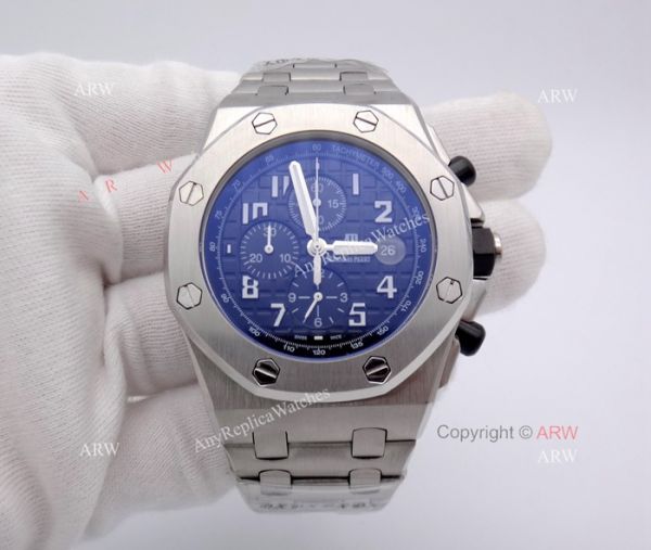 Audemars Piguet Replica Watch Black Chronograph Stainless Steel Audemars Piguet Replica Watch Black Chronograph Stainless Steel
