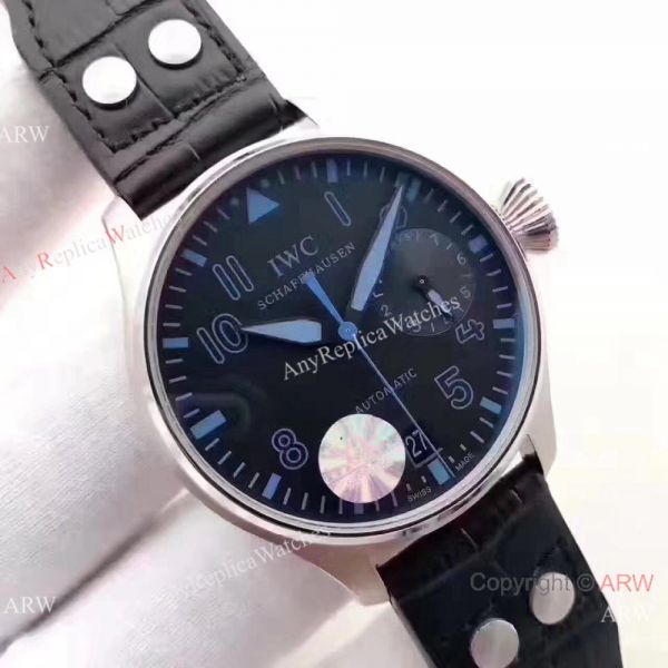 New IWC Big Pilots 7 days Muhammad Ali Watch SS BlueBlack Dial New IWC Big Pilots 7 days Muhammad Ali Watch SS BlueBlack Dial