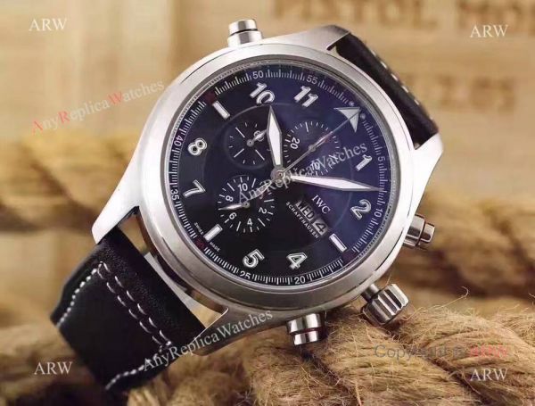 Copy Iwc Pilot Spitfire Chronograph White Dial Brown Leather Strap Copy Iwc Pilot Spitfire Chronograph White Dial Brown Leather Strap
