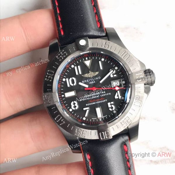 Replica Swiss Breitling Avenger 2 Seawolf Watch Black Arabic Dial Replica Swiss Breitling Avenger 2 Seawolf Watch Black Arabic Dial