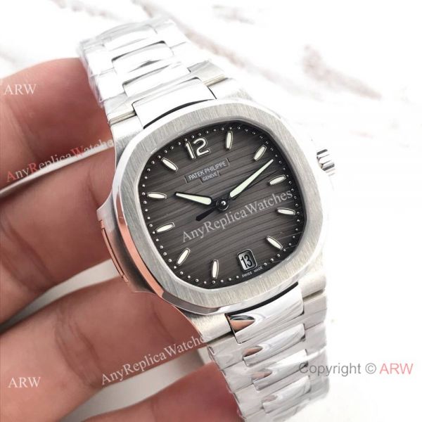Swiss Replica Patek Philippe AAA Nautilus 7118 Watch Gray Face Stainless Steel Swiss Replica Patek Philippe AAA Nautilus 7118 Watch Gray Face Stainless Steel