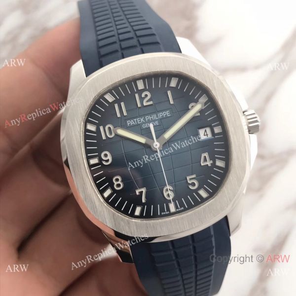 Swiss Grade Patek Philippe Aquanaut 5168G Watch SS Blue Dial Swiss Grade Patek Philippe Aquanaut 5168G Watch SS Blue Dial