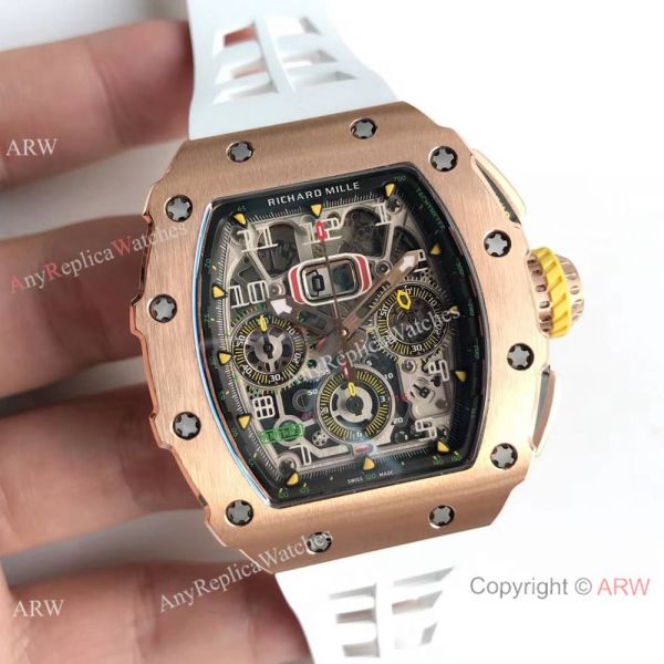KV Factory Swiss Grade Richard Mille Flyback RM 11-03 Replica Watch Rose Gold Skeleton KV Factory Swiss Grade Richard Mille Flyback RM 11-03 Replica Watch Rose Gold Skeleton