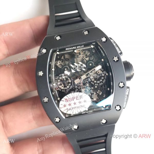 Swiss Richard Mille Bubba Watson RM055 White Ceramic Knockoff Watches Swiss Richard Mille Bubba Watson RM055 White Ceramic Knockoff Watches