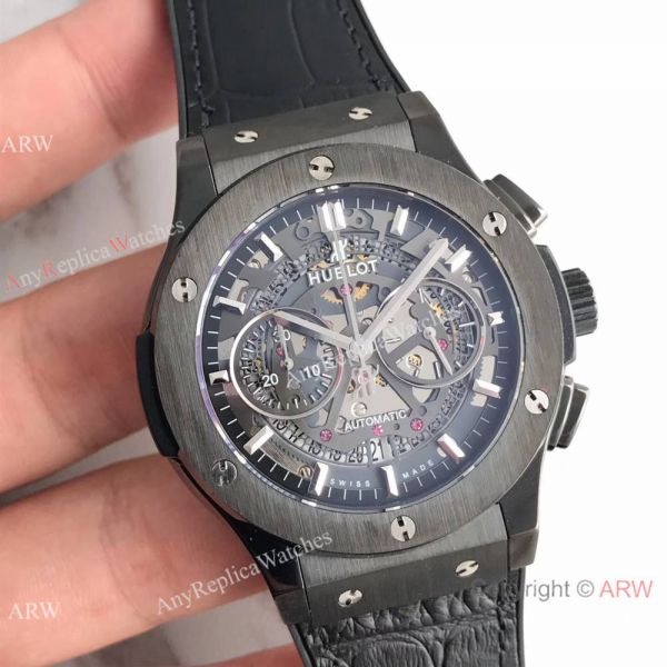 Swiss Hublot Big Bang Black Skeleton Dial Mens Watch Copy 7750 Valjoux Swiss Hublot Big Bang Black Skeleton Dial Mens Watch Copy 7750 Valjoux