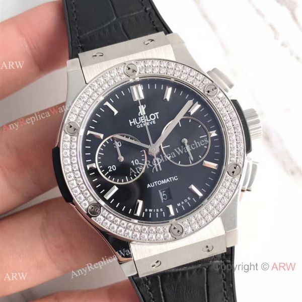 Swiss Knock off Hublot Big Bang Classic Diamond Bezel Watch 7750 Swiss Grade Swiss Knock off Hublot Big Bang Classic Diamond Bezel Watch 7750 Swiss Grade