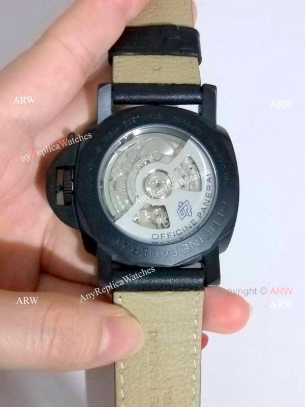 New Panerai PAM 233 Luminor GMT 8 Days Black Steel Case Watch New Panerai PAM 233 Luminor GMT 8 Days Black Steel Case Watch