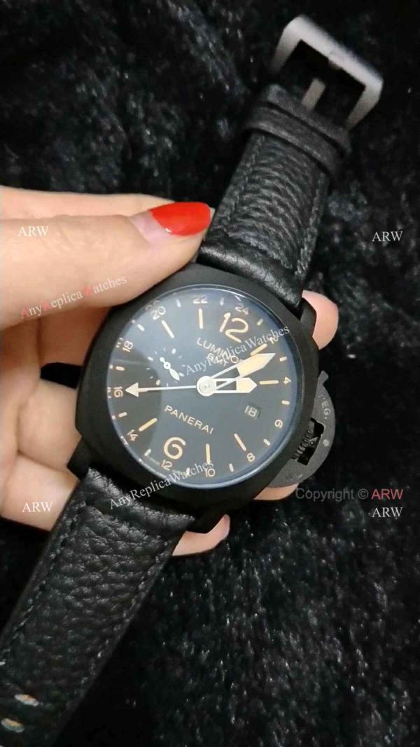 Fake Panerai Luminor GMT Pam531 Watch All Black Panerai Watch Fake Panerai Luminor GMT Pam531 Watch All Black Panerai Watch