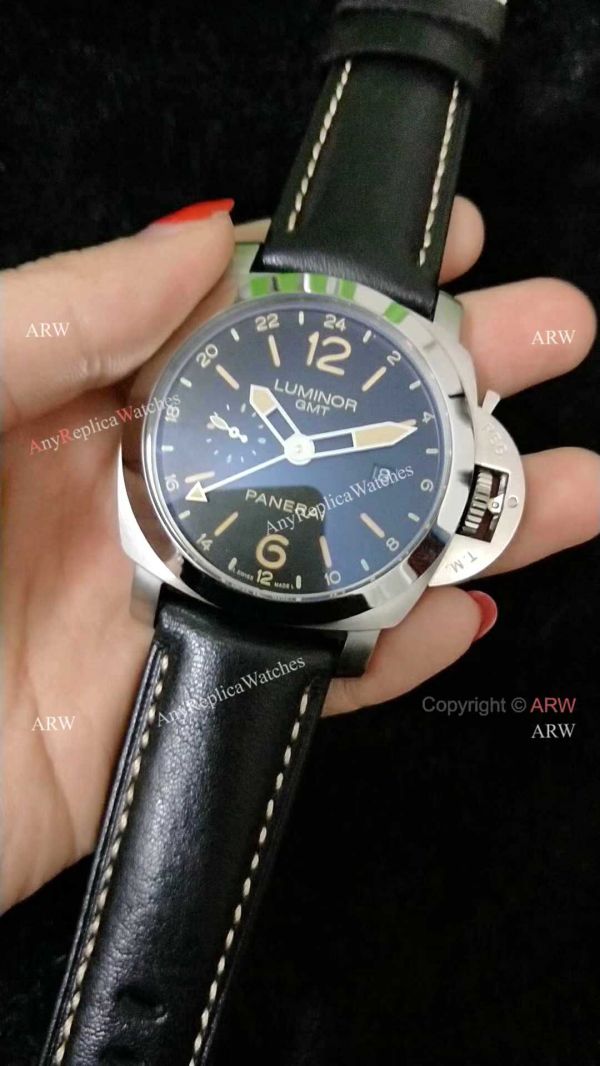 High Quality Copy Panerai Pam 531 Luminor GMT Watch Black Dial 44mm High Quality Copy Panerai Pam 531 Luminor GMT Watch Black Dial 44mm