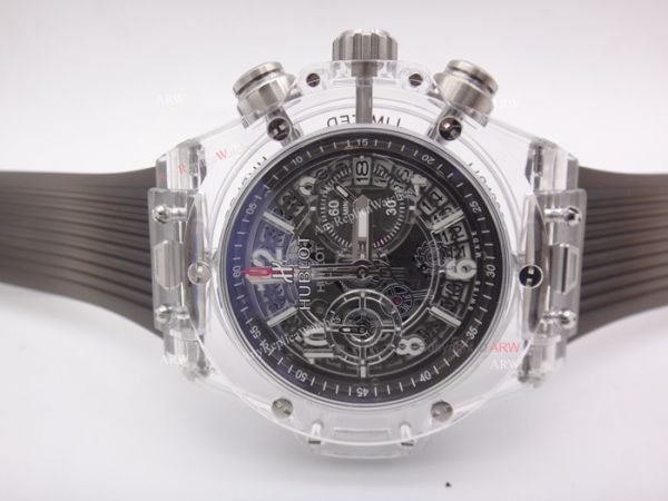 2018 Baselworld Hublot Big Bang Unico Sapphire Replica Watch Black Skeleton 2018 Baselworld Hublot Big Bang Unico Sapphire Replica Watch Black Skeleton