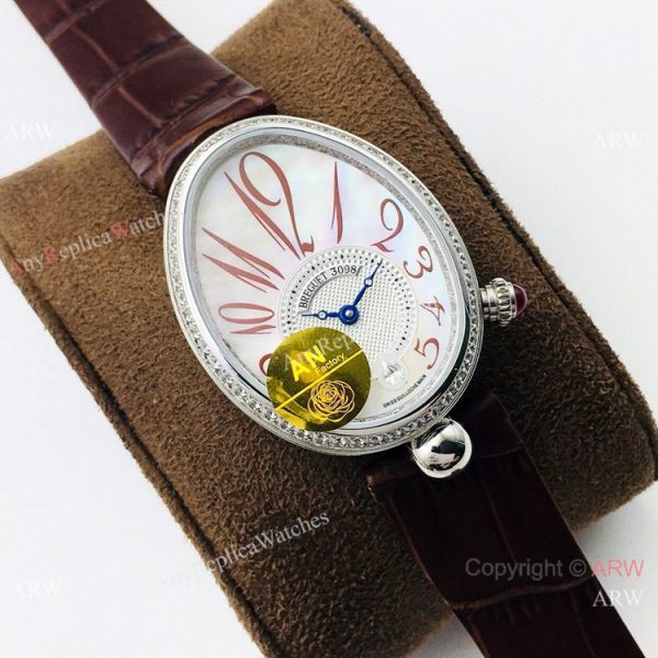 Swiss 1:1 Copy Breguet Reine De Naples Watches Diamond Bezel Swiss 1:1 Copy Breguet Reine De Naples Watches Diamond Bezel
