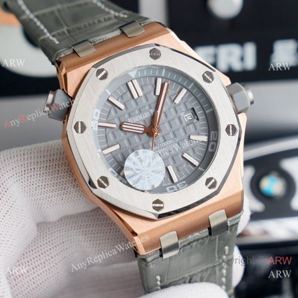 Copy Audemars Piguet Royal Oak Diver Watches Rose Gold and Black Copy Audemars Piguet Royal Oak Diver Watches Rose Gold and Black