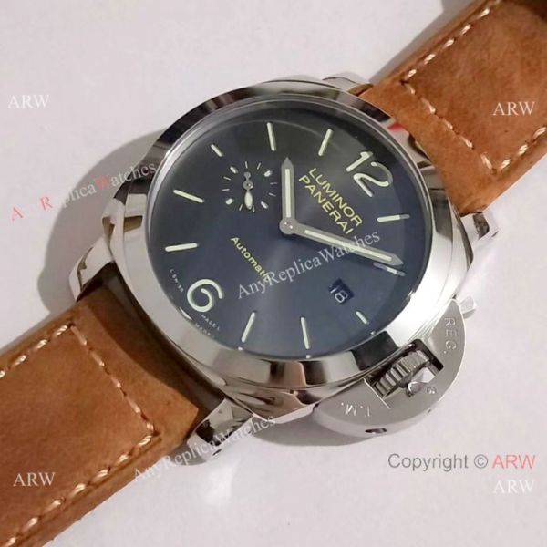 2019 New Panerai PAM 904 Luminor Due Watch Gray Rhodium Dial 2019 New Panerai PAM 904 Luminor Due Watch Gray Rhodium Dial