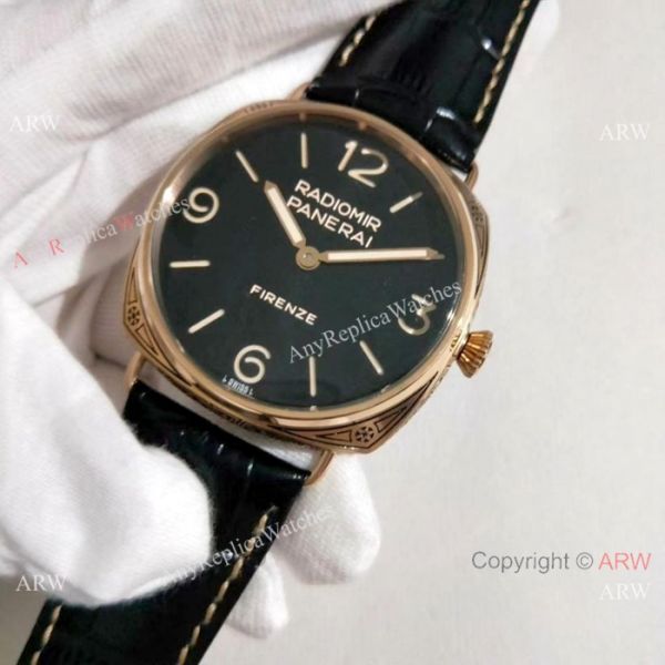 Copy Panerai Radiomir Firenze Rose Gold 47MM Watch PAM604 Copy Panerai Radiomir Firenze Rose Gold 47MM Watch PAM604