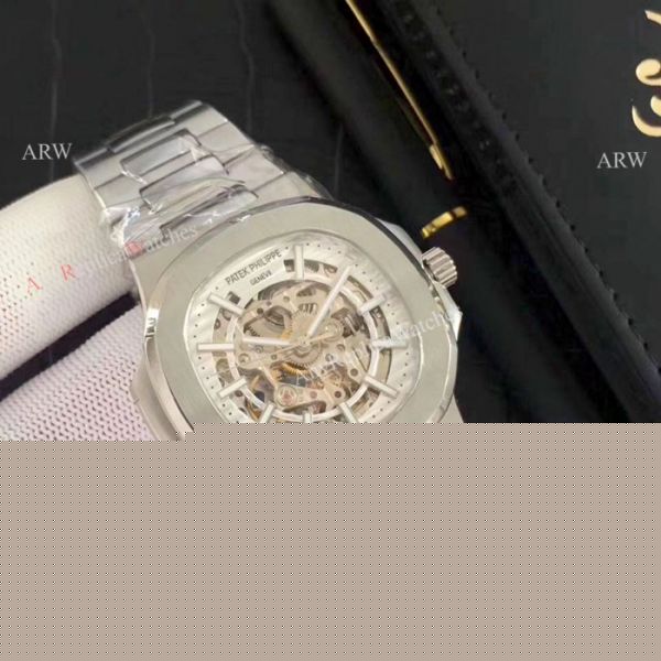 New Copy Patek Philippe Nautilus Stainless Steel Hollow Watches New Copy Patek Philippe Nautilus Stainless Steel Hollow Watches