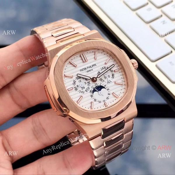 Patek Philippe Moonphase Replica Rose Gold Annual Calendar Watches Patek Philippe Moonphase Replica Rose Gold Annual Calendar Watches