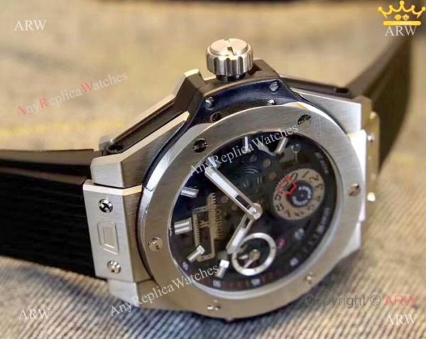 Hublot Big Bang Automatic Watch Replica SS Skeleton Dial Hublot Big Bang Automatic Watch Replica SS Skeleton Dial