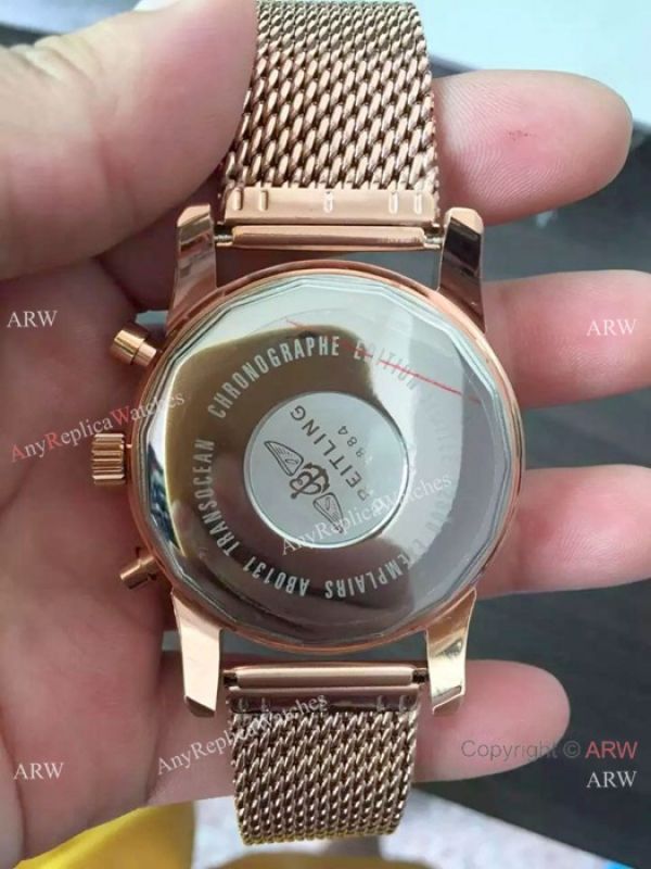 Copy Breitling Transocean Unitime B05 Rose Gold Watch 46 mm Copy Breitling Transocean Unitime B05 Rose Gold Watch 46 mm