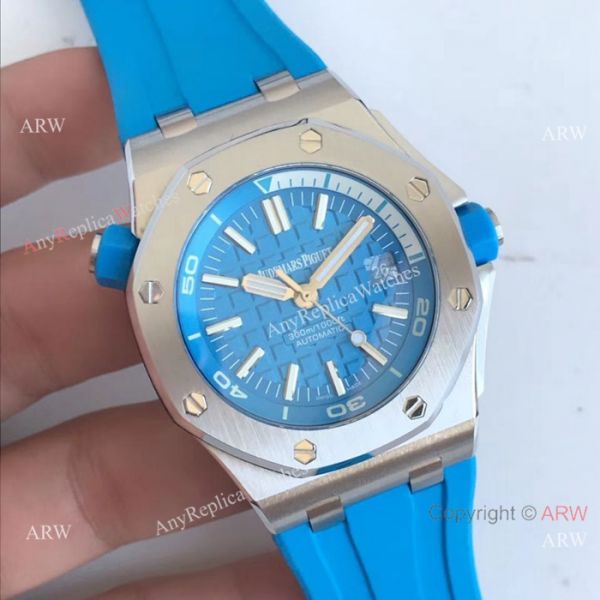 Swiss 3120 Replica Audemars Piguet Royal Oak Offshore Diver Watch Blue Version Swiss 3120 Replica Audemars Piguet Royal Oak Offshore Diver Watch Blue Version