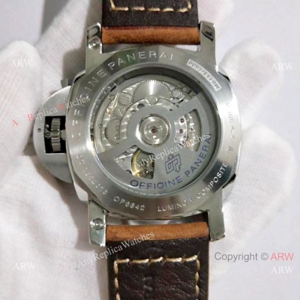 Luminor Marina Panerai White Dial Brown Leather Strap Watch Pam1499 Luminor Marina Panerai White Dial Brown Leather Strap Watch Pam1499