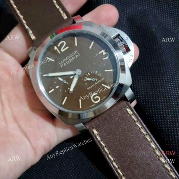 Officine Panerai AAA Wristwatch PAM423 Luminor Power Reserve Brown Watch Officine Panerai AAA Wristwatch PAM423 Luminor Power Reserve Brown Watch