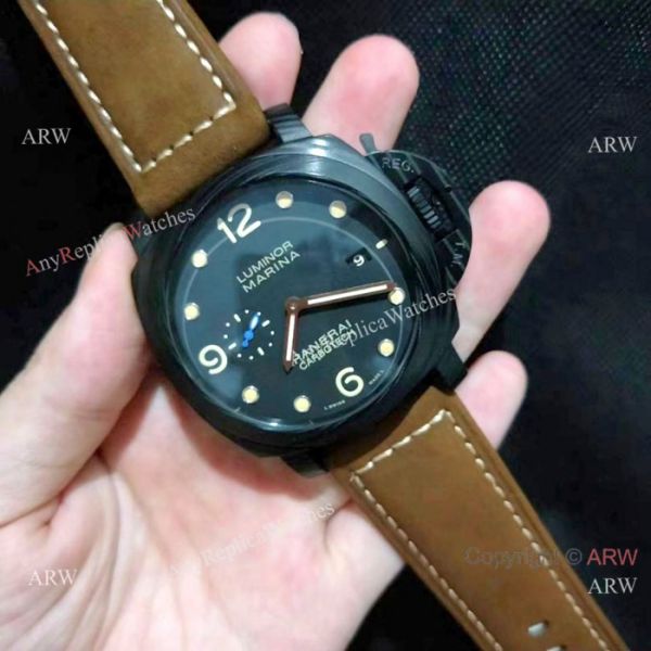 New Copy Panerai Luminor Marina 44mm Watches Carbon Case PAM661 New Copy Panerai Luminor Marina 44mm Watches Carbon Case PAM661