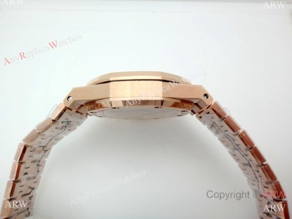 Audemars Piguet Royal Oak Rose Gold 43mm Watch / Fake AP Skeleton Audemars Piguet Royal Oak Rose Gold 43mm Watch / Fake AP Skeleton