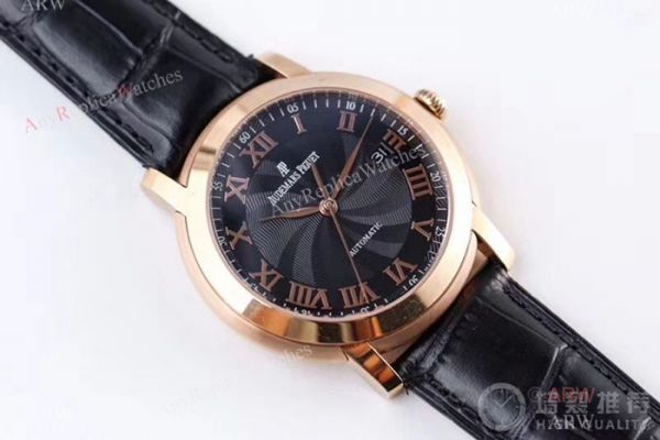Swiss Grade Audemars Piguet Jules Audemars 3120 Watches Rose Gold Roman Dial Swiss Grade Audemars Piguet Jules Audemars 3120 Watches Rose Gold Roman Dial
