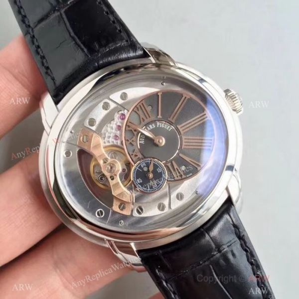Swiss Replica Audemars Piguet Royal Millenary Cal.4101 SS Skeleton Dial Watch Swiss Replica Audemars Piguet Royal Millenary Cal.4101 SS Skeleton Dial Watch