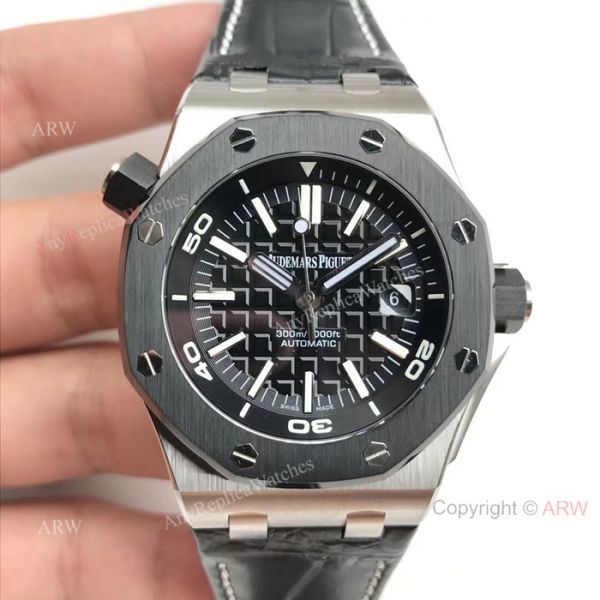 BF Replica Audemars Piguet Divers Swiss 3120 Watches Stainless Steel White Face BF Replica Audemars Piguet Divers Swiss 3120 Watches Stainless Steel White Face